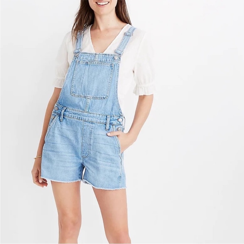 Madewell Overall Shorts XL